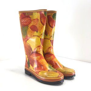 NWT Aigle "Carelie" in Feuilles Mortes